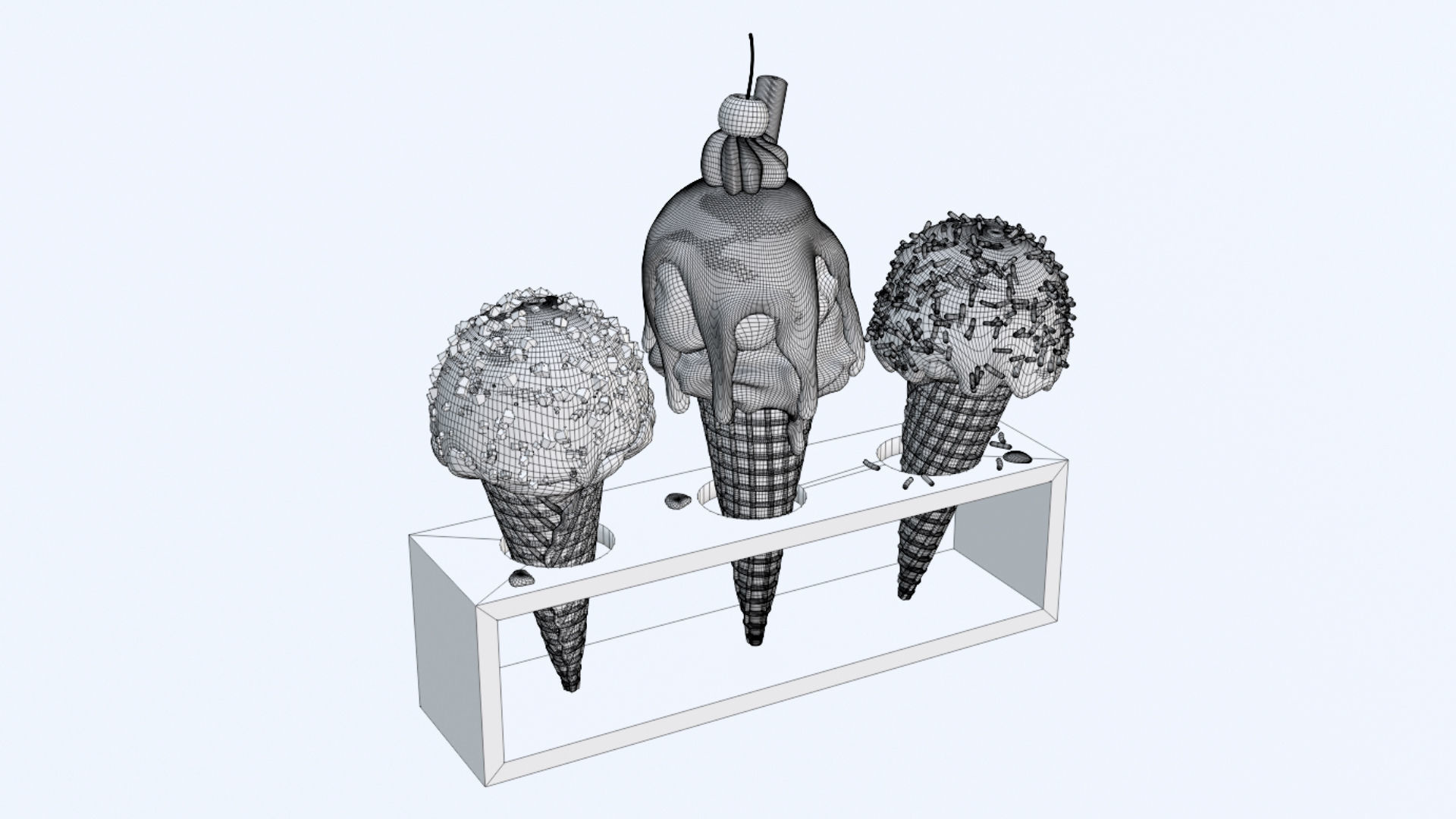 Ice Cream 002 3D model_11