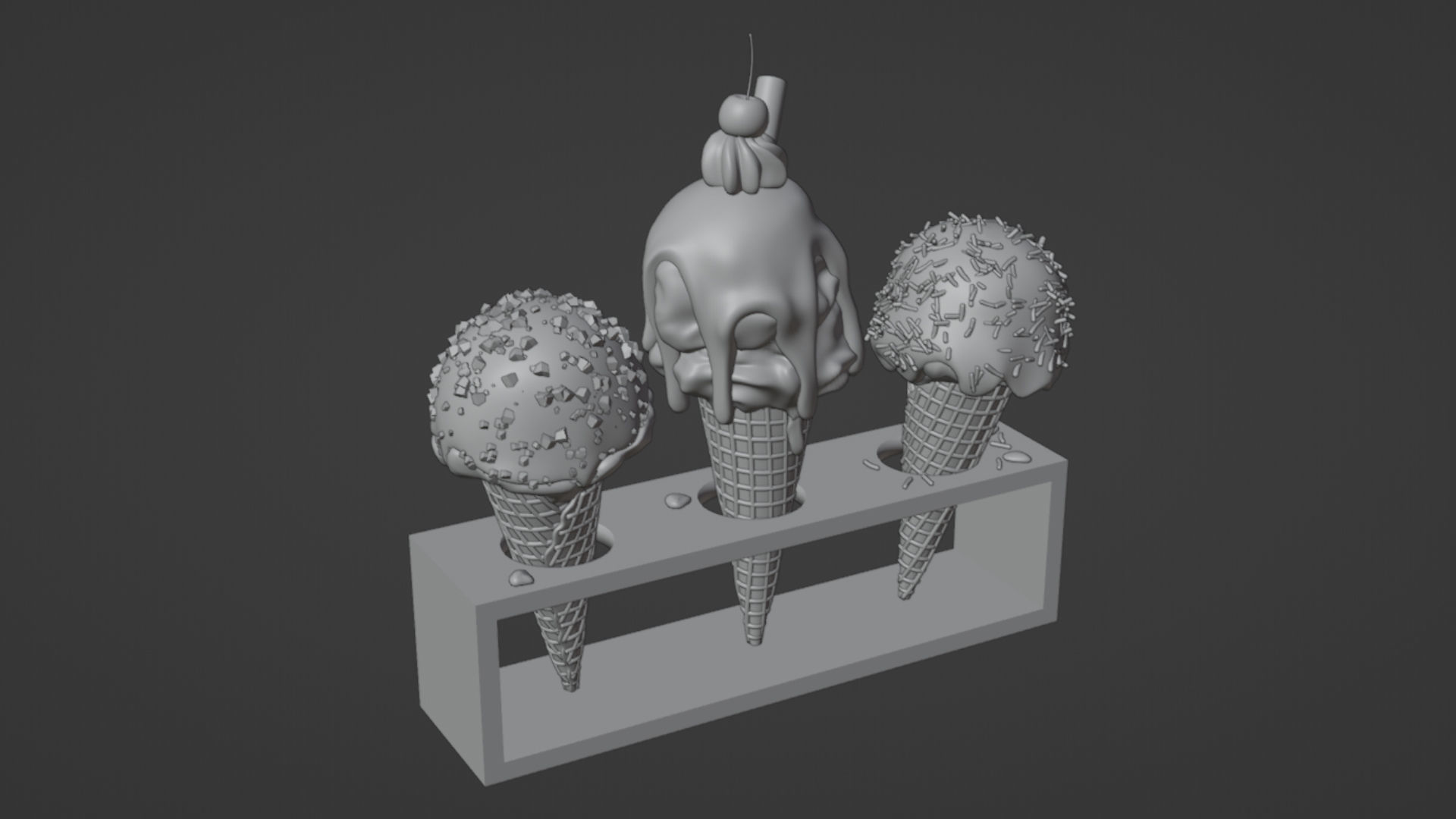 Ice Cream 002 3D model_13