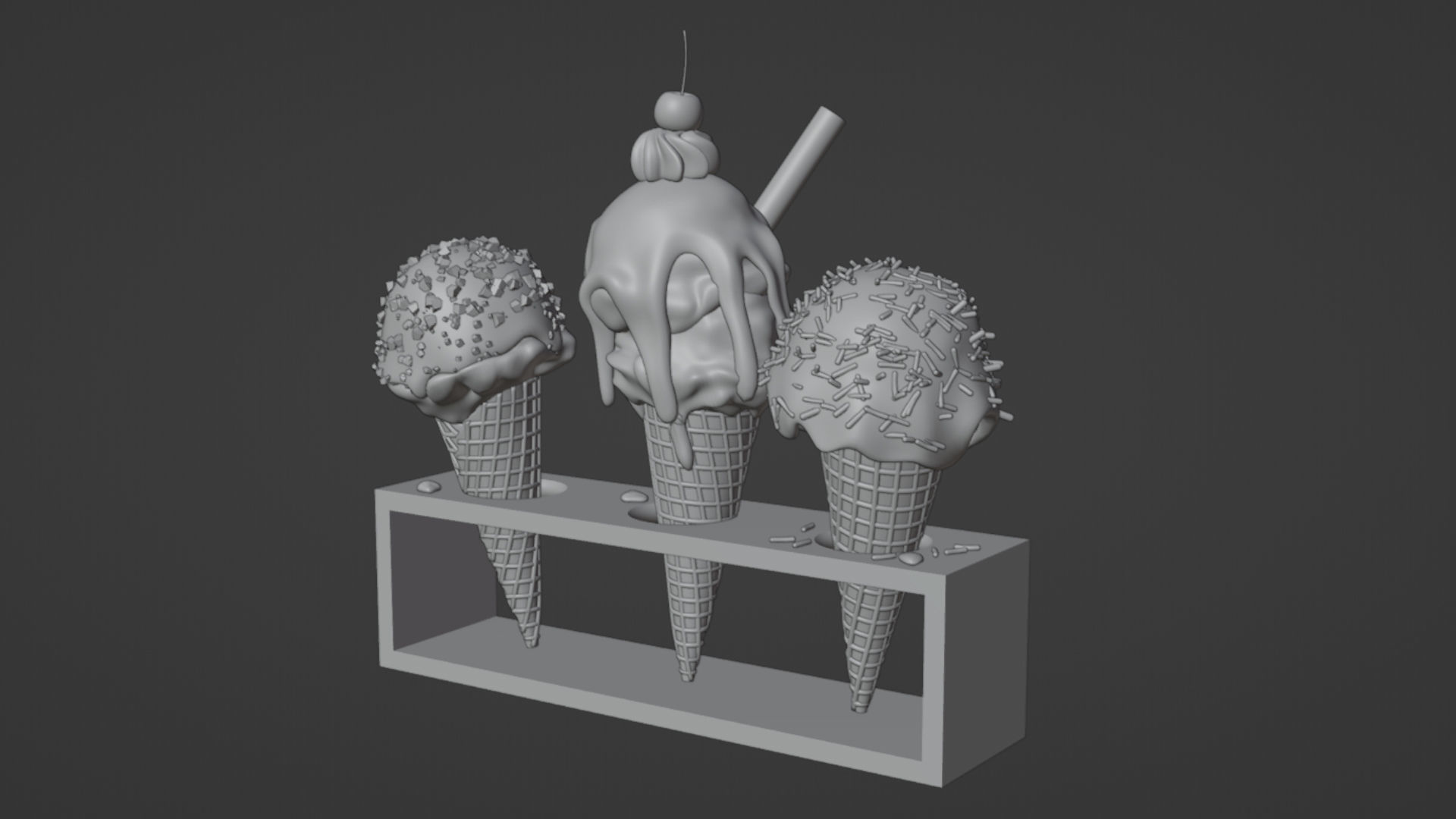 Ice Cream 002 3D model_15