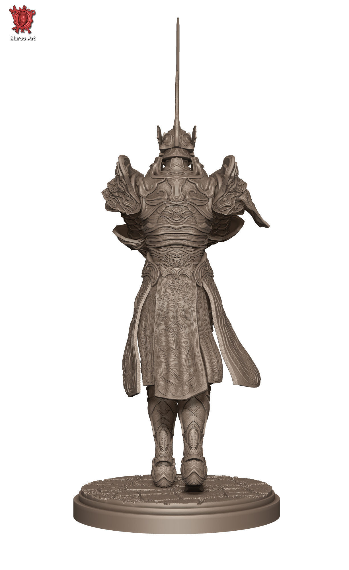 Demon Soul Penetrator  Stl flie  3D print model_6