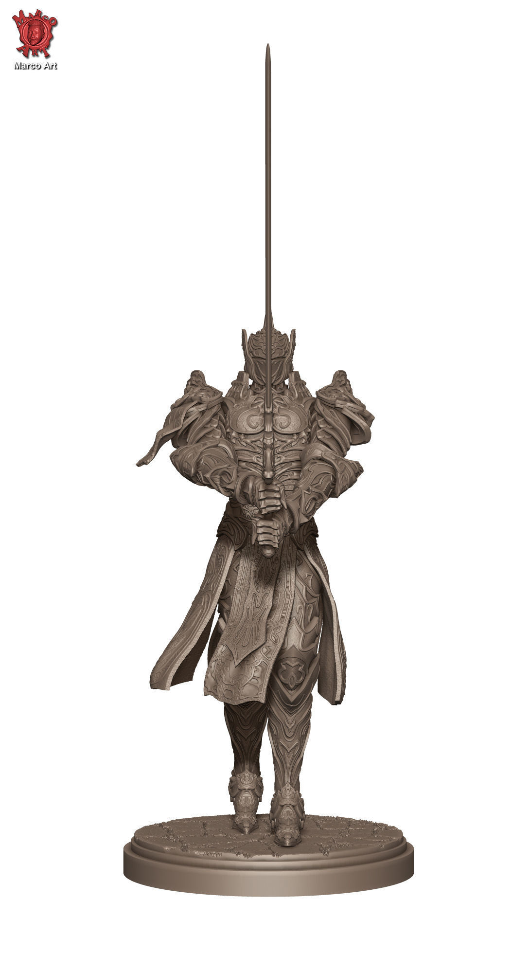 Demon Soul Penetrator  Stl flie  3D print model_2