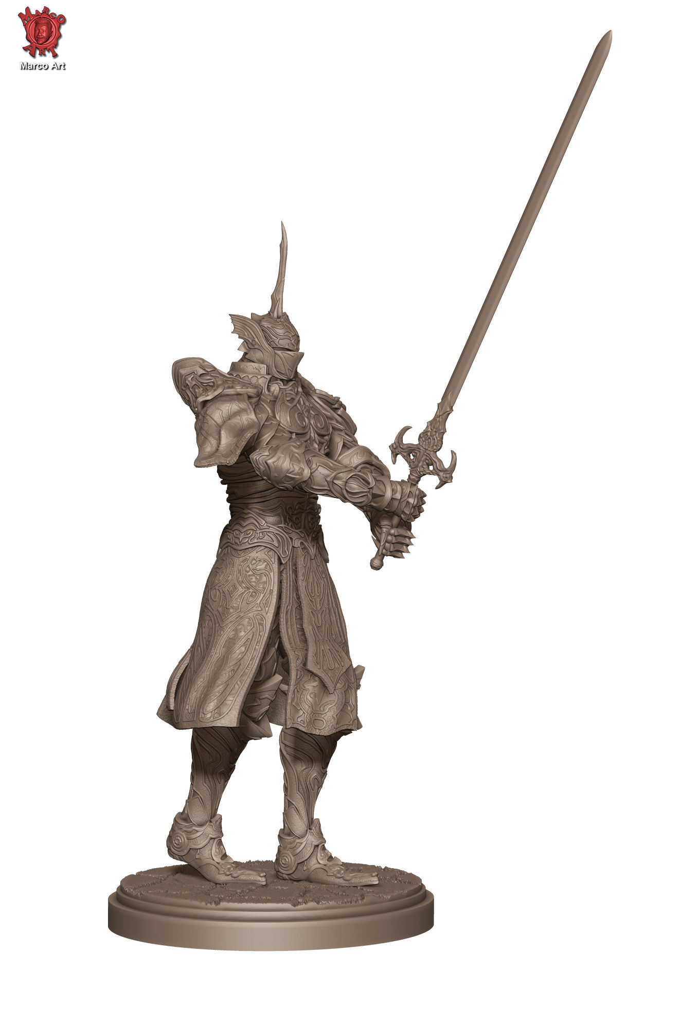 Demon Soul Penetrator  Stl flie  3D print model_4