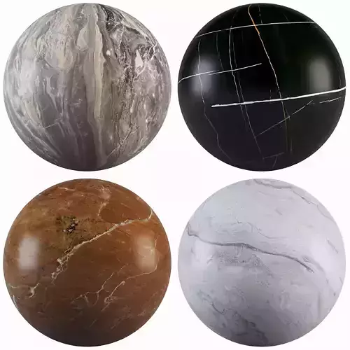 Marble 50 - Sahara Noir-Orobico Gray-BrownMarble