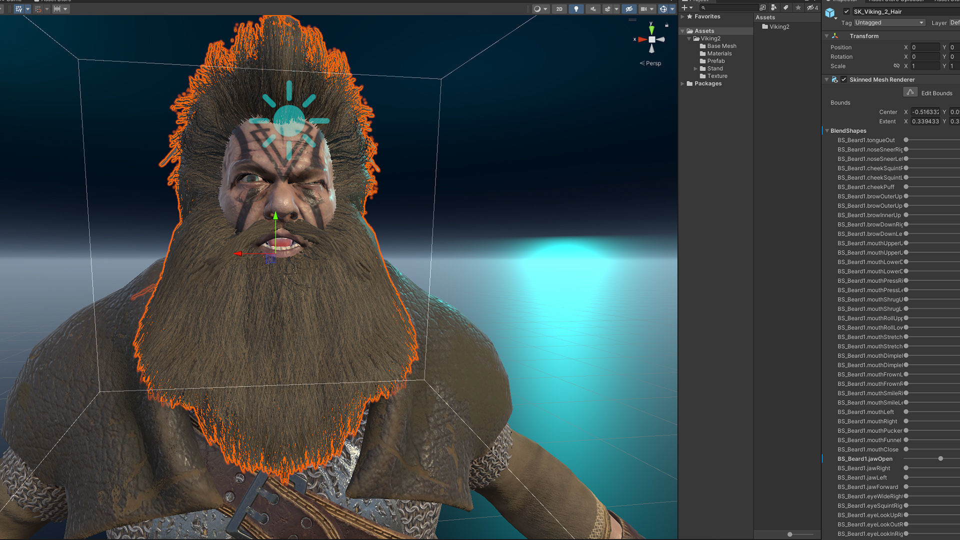Viking 2 Modular Low-poly 3D model_27