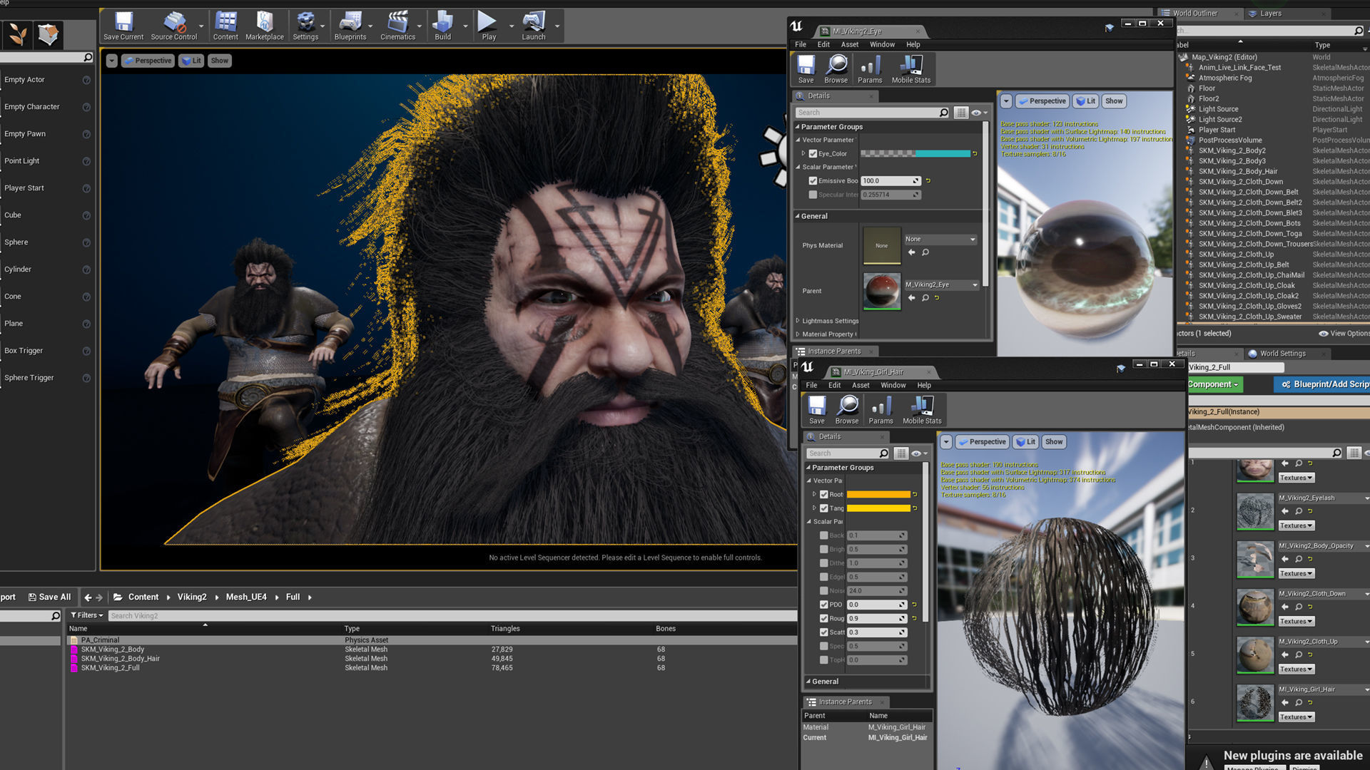 Viking 2 Modular Low-poly 3D model_16