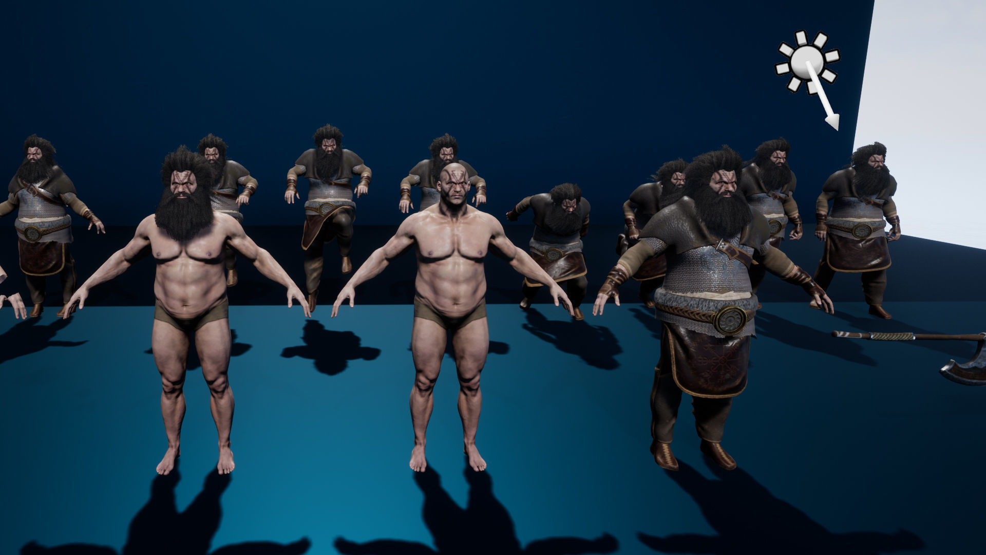 Viking 2 Modular Low-poly 3D model_22