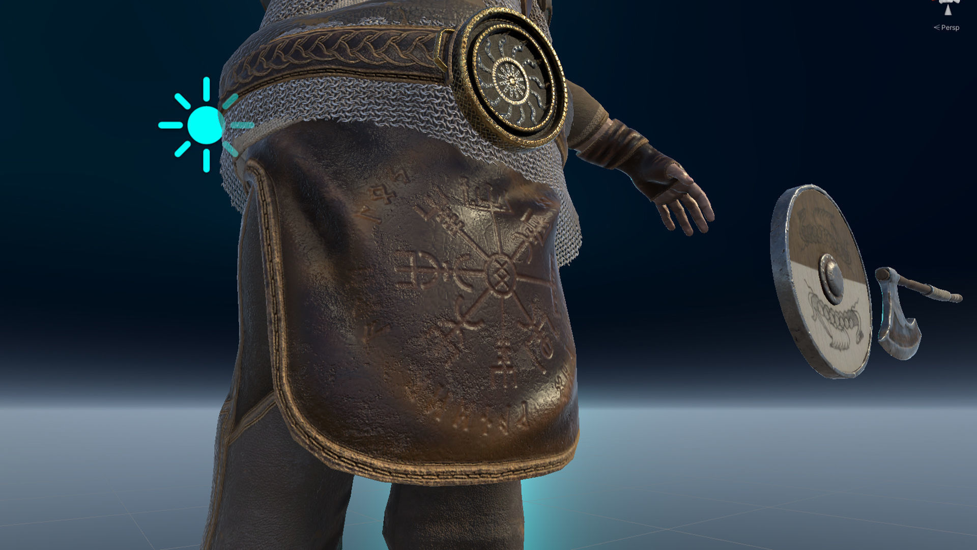 Viking 2 Modular Low-poly 3D model_28