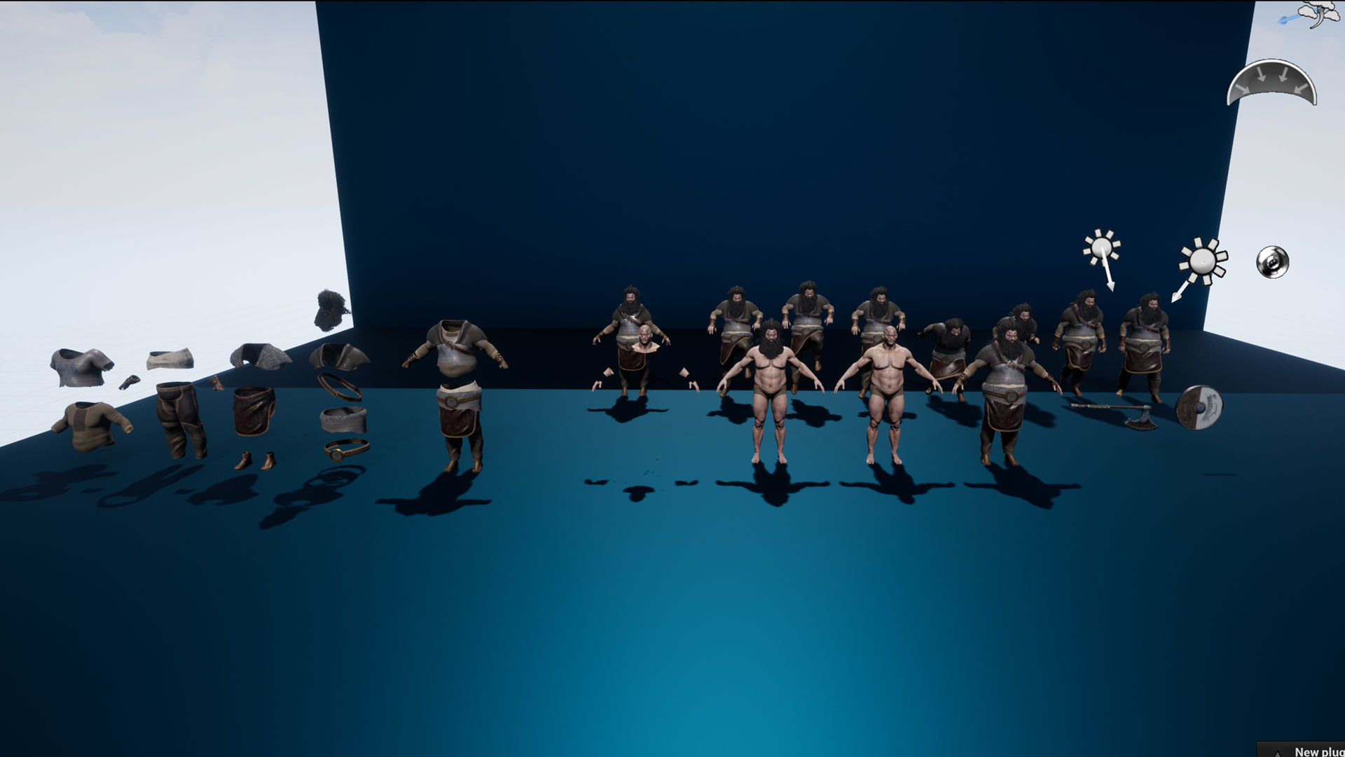 Viking 2 Modular Low-poly 3D model_19