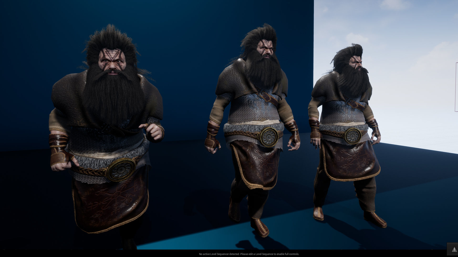 Viking 2 Modular Low-poly 3D model_20