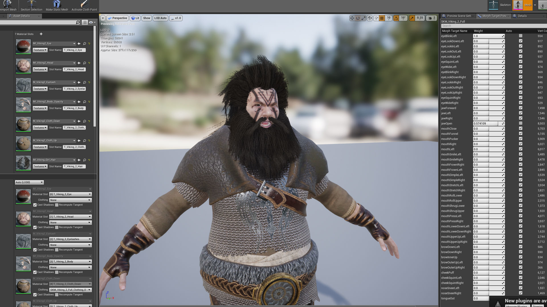 Viking 2 Modular Low-poly 3D model_17