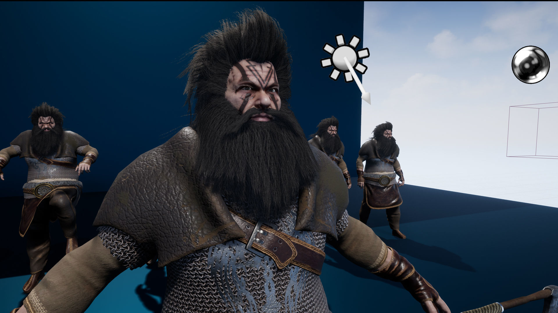 Viking 2 Modular Low-poly 3D model_15