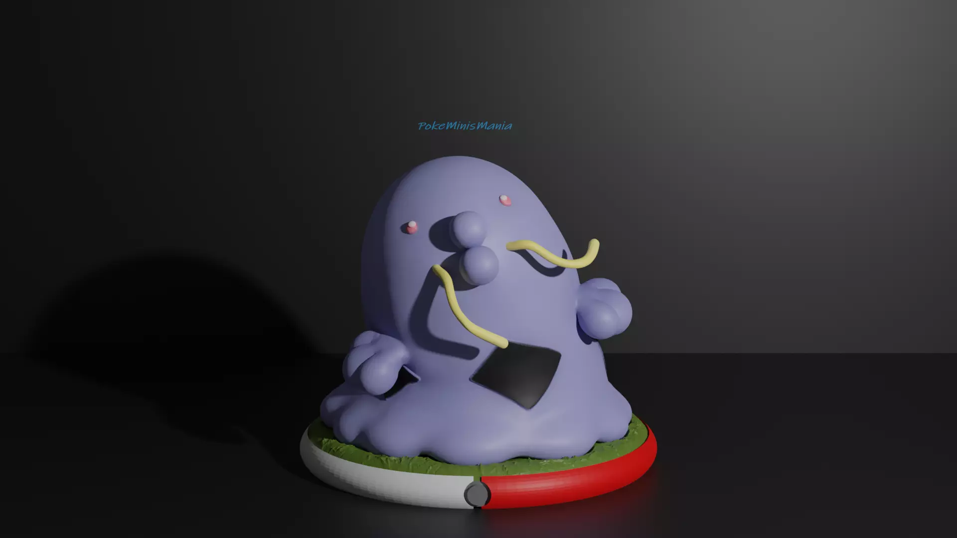 Swalot pokemon 3D print model 3D print model
