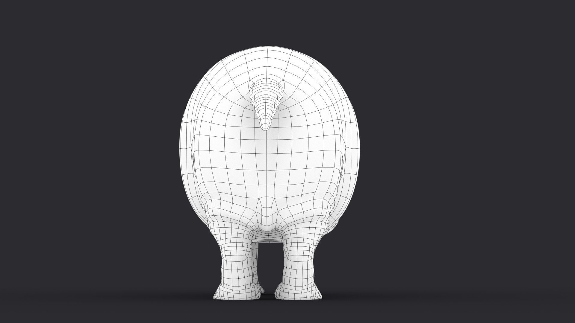Hippopotamus 3D model_16