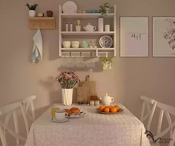 Modern Classic Pantry Dining and Kitchen