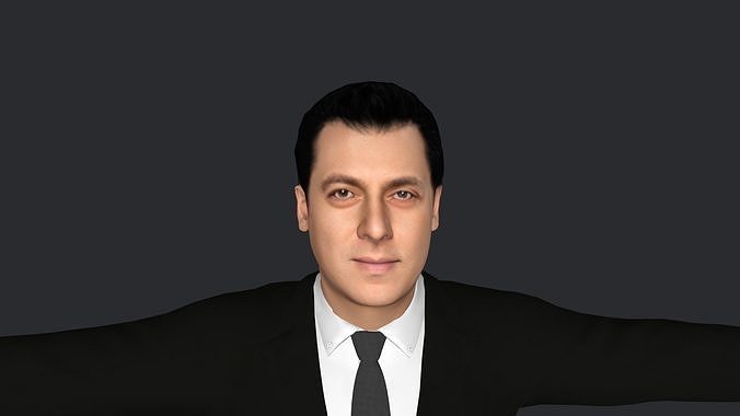 Salman khan Hyper Realistic Full Body Rigged Character 3D model