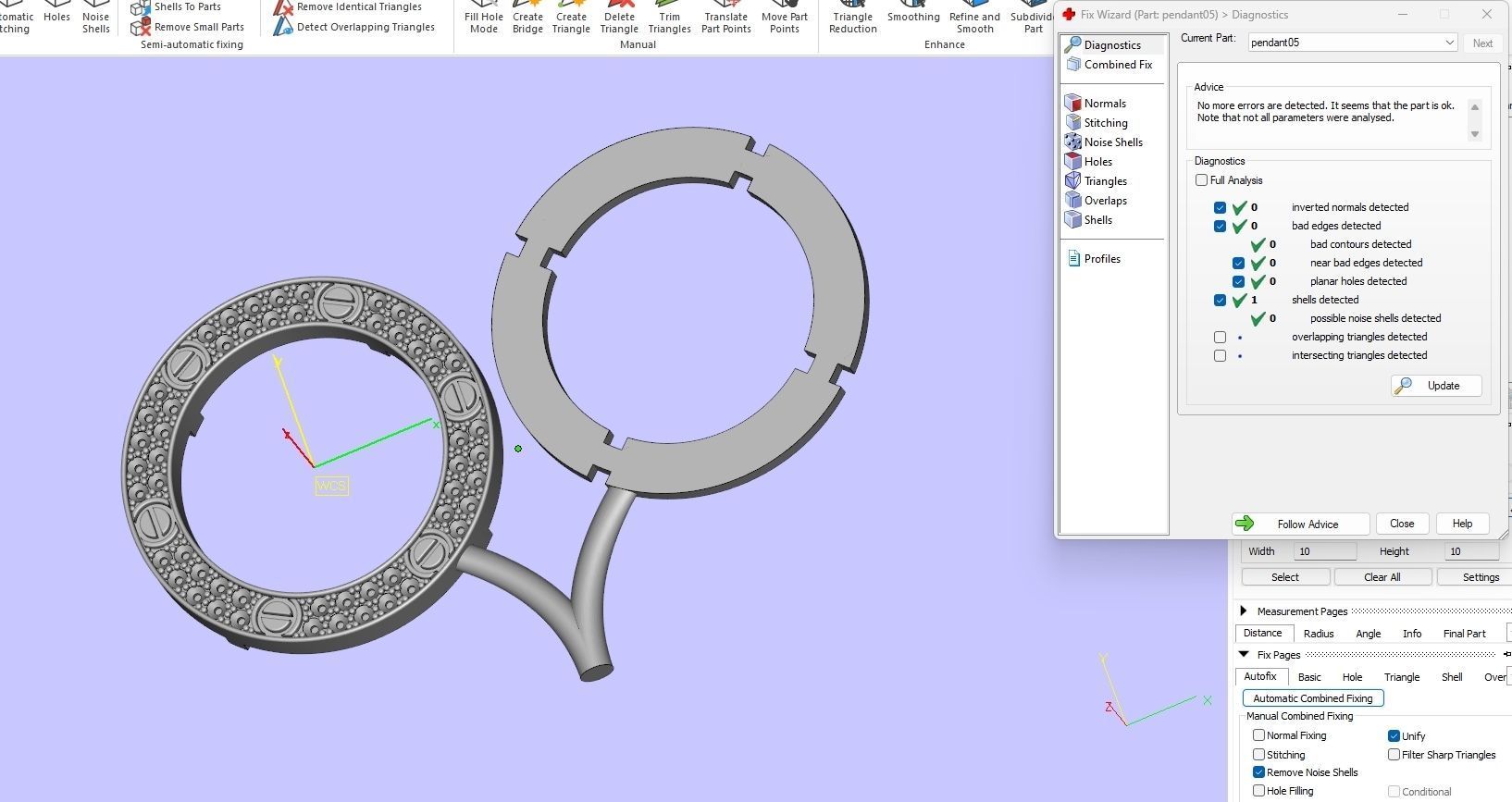 Pendant Love 3D print model Version4 3D print model_6