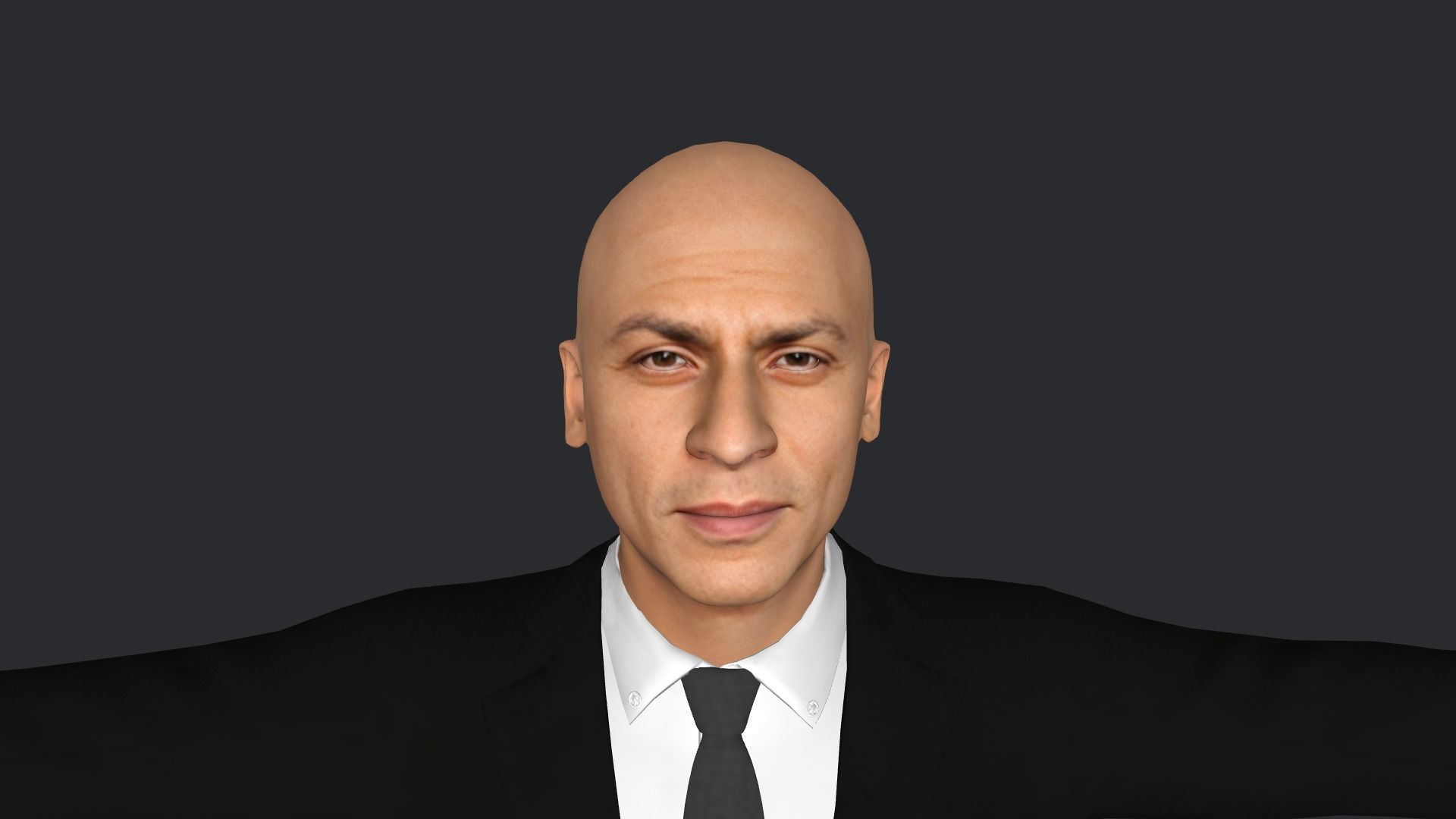 Shahrukh-Khan Hyper Realistic Full Body Rigged Character 3D model_21