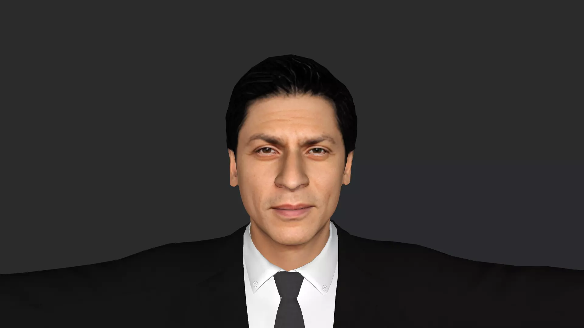 Shahrukh-Khan Hyper Realistic Full Body Rigged Character 3D model_0