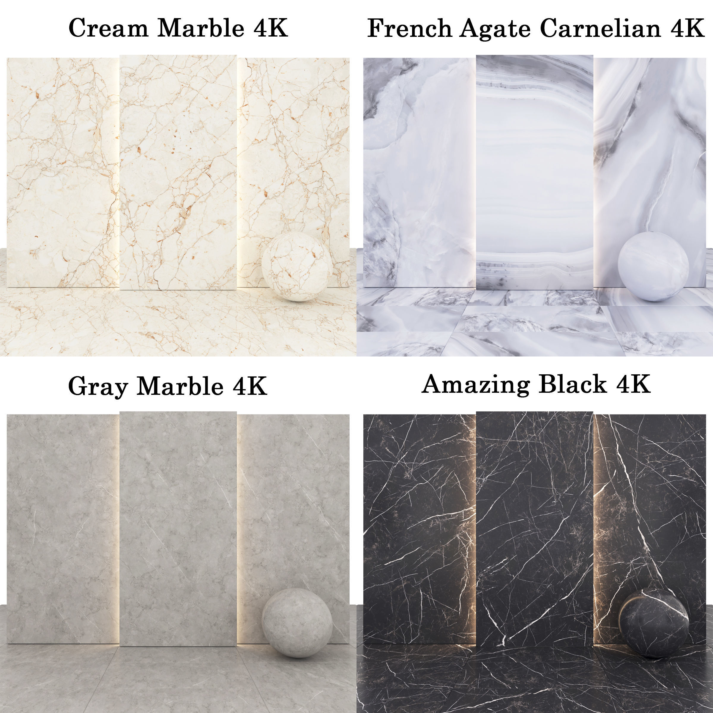 Marble 52 - Amazing-French Agate Carnelian-gray Texture_1