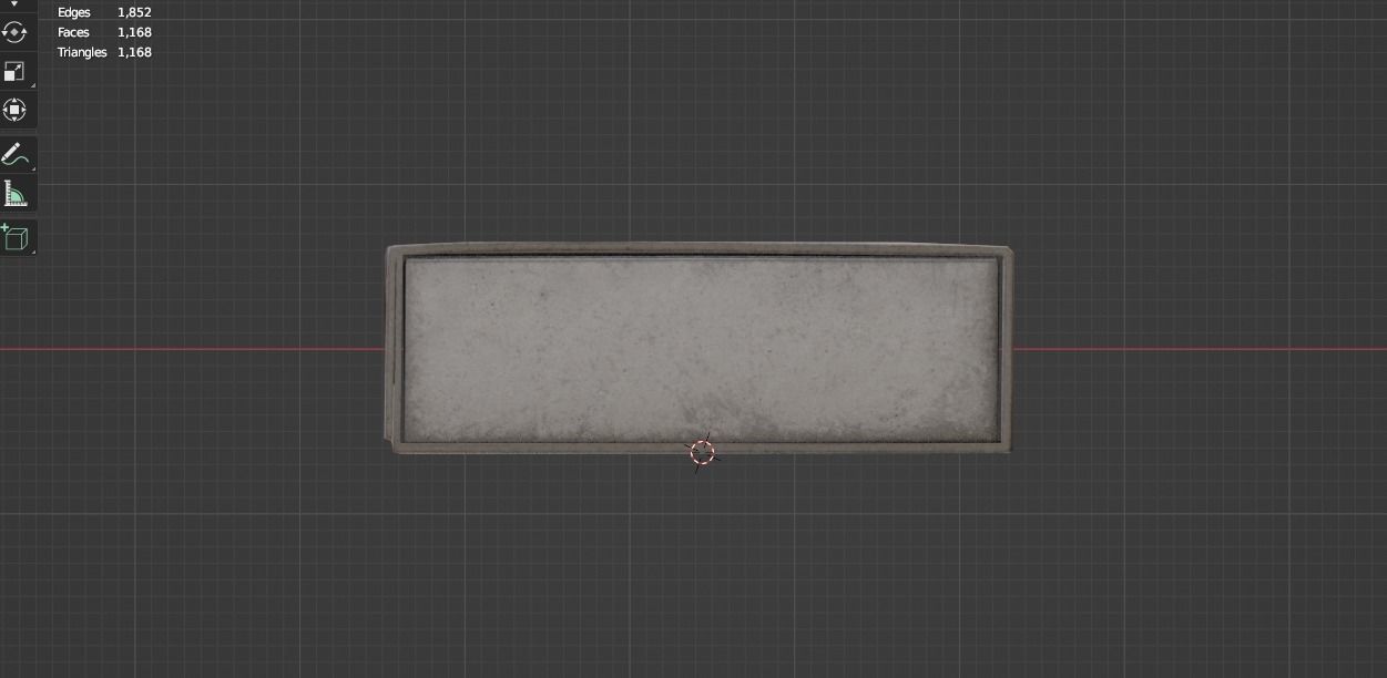 Game ready asset matchbox Low-poly 3D model_5