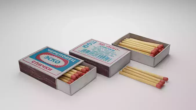 Game ready asset matchbox