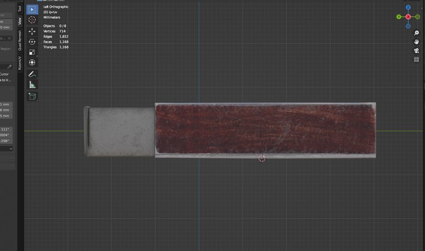 Game ready asset matchbox Low-poly 3D model_4