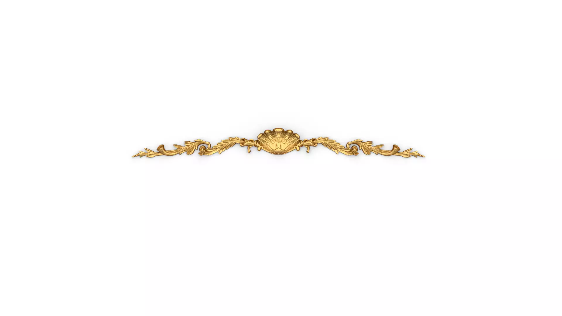 Classic carved decor ornament 388  3D model_0