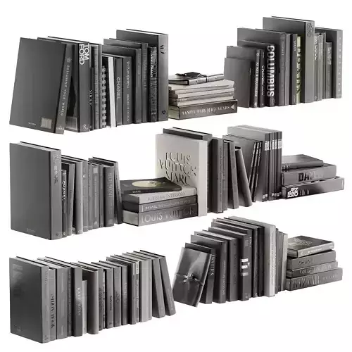 black books 3D model