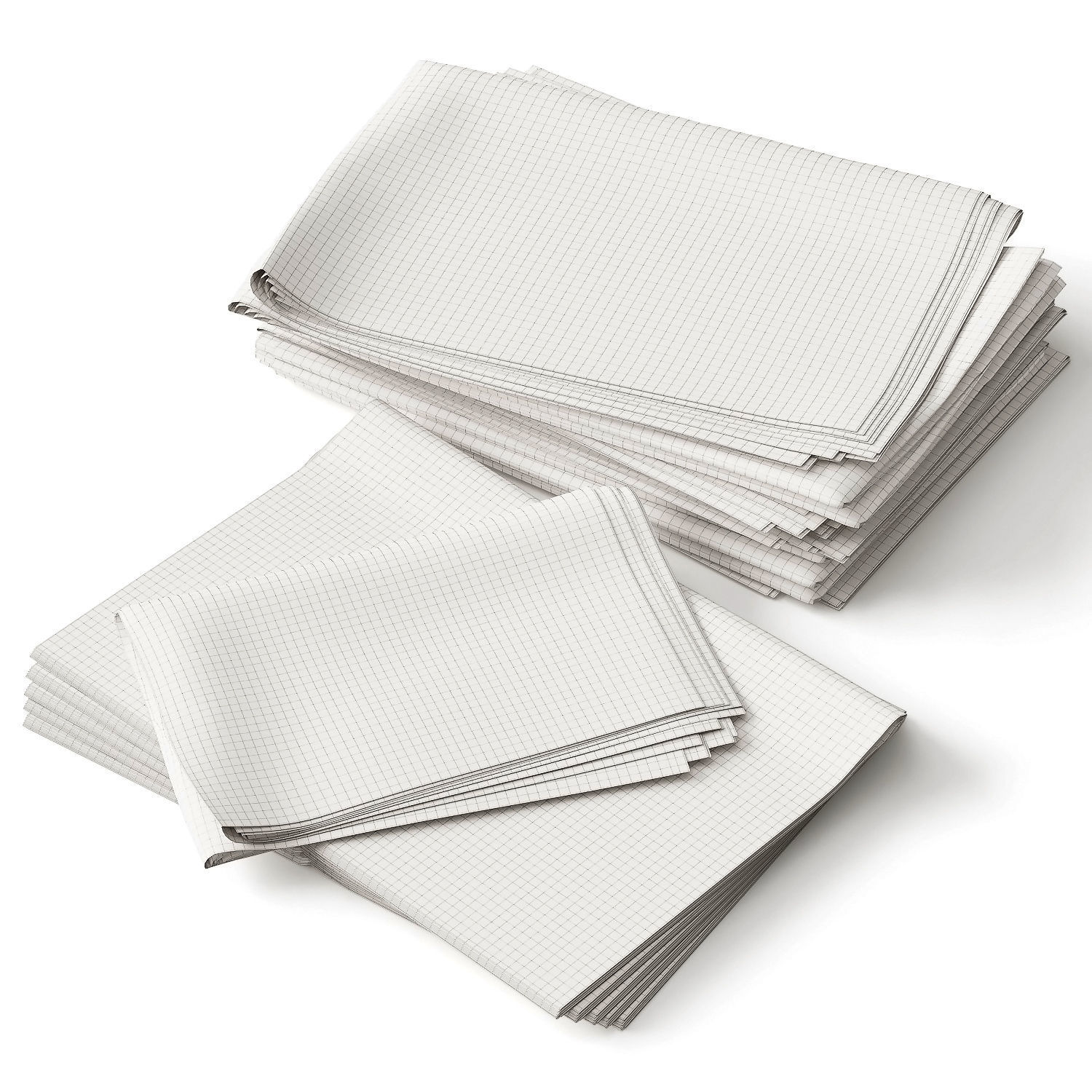 Newspapers 3D model_8