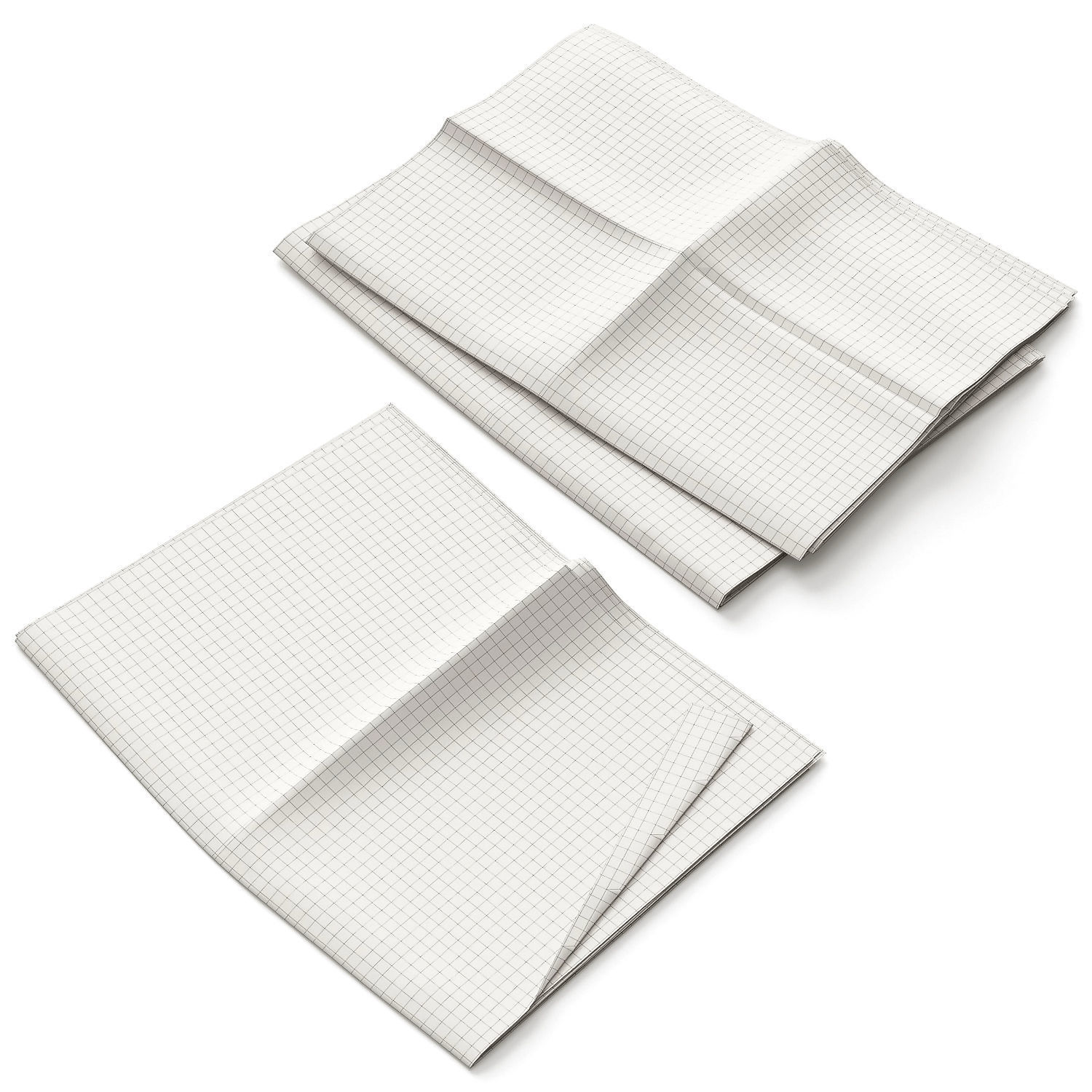 Newspapers 3D model_6