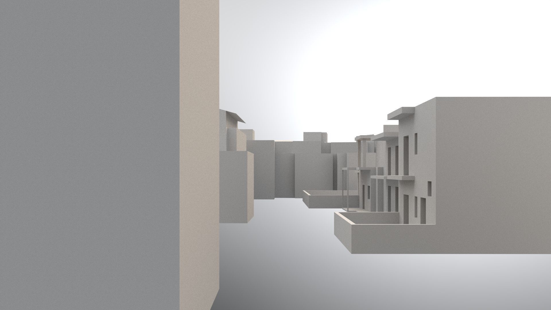 A bunch of houses and neighborhoods 3D model_6