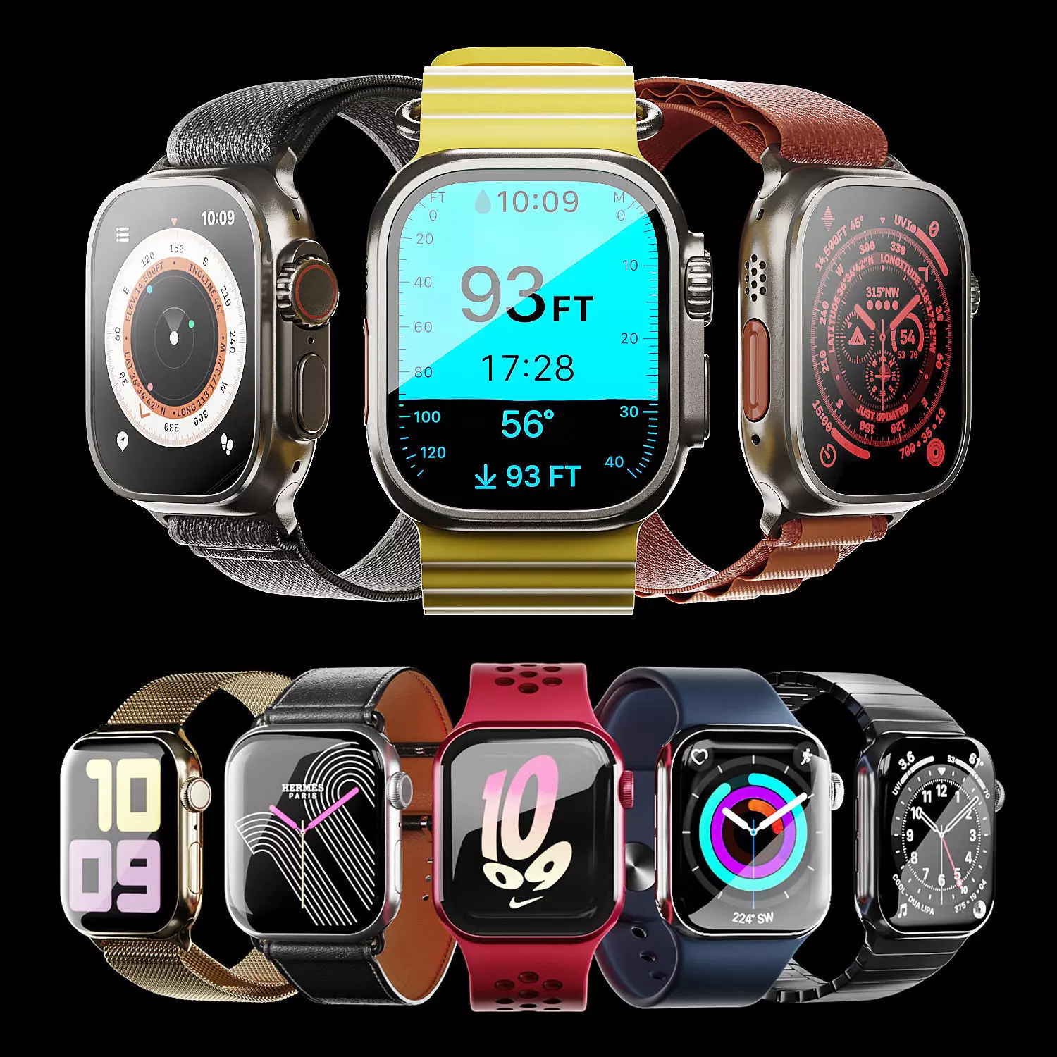 Apple Watch Series 8 3D model