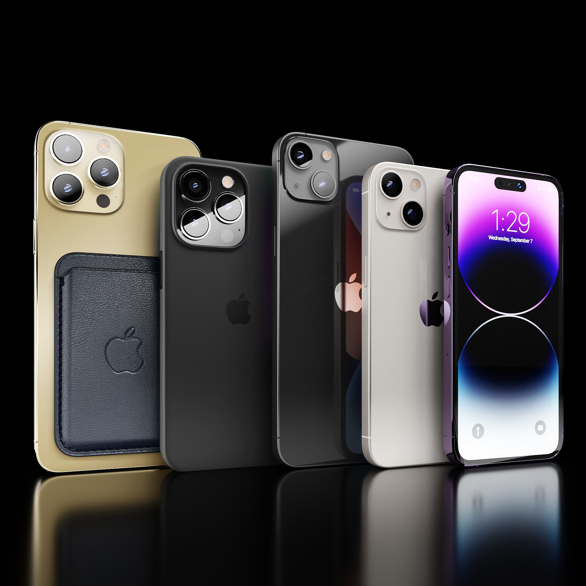 Apple iPhone 14 3D model_2