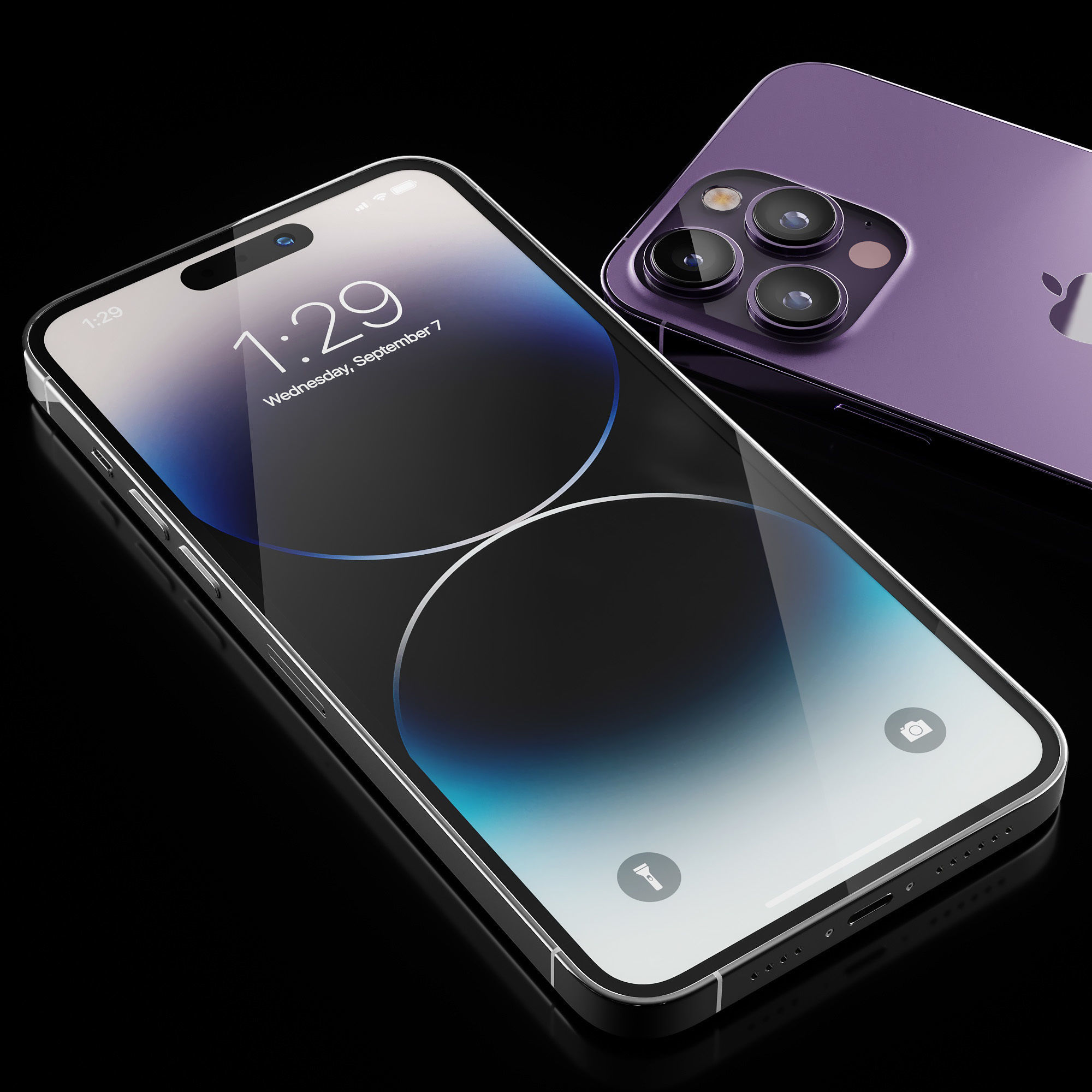 Apple iPhone 14 3D model_3