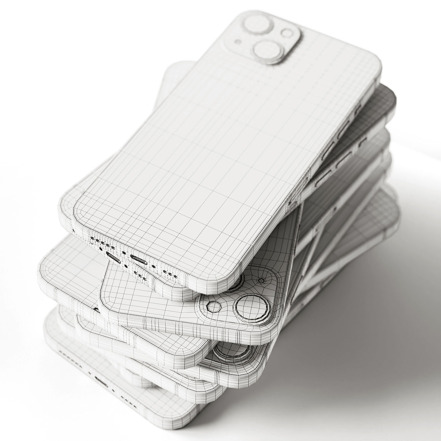 Apple iPhone 14 3D model_11