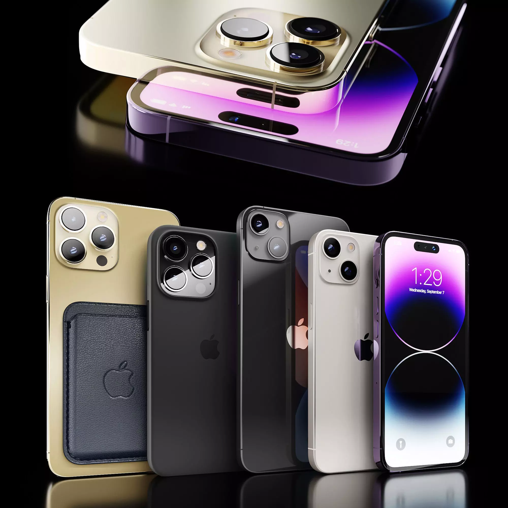 Apple iPhone 14 3D model_0