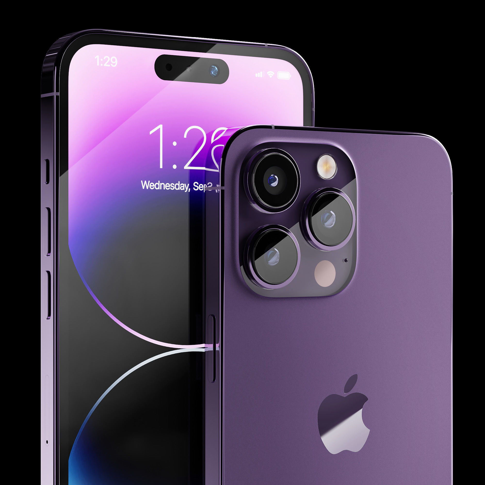 Apple iPhone 14 3D model_6