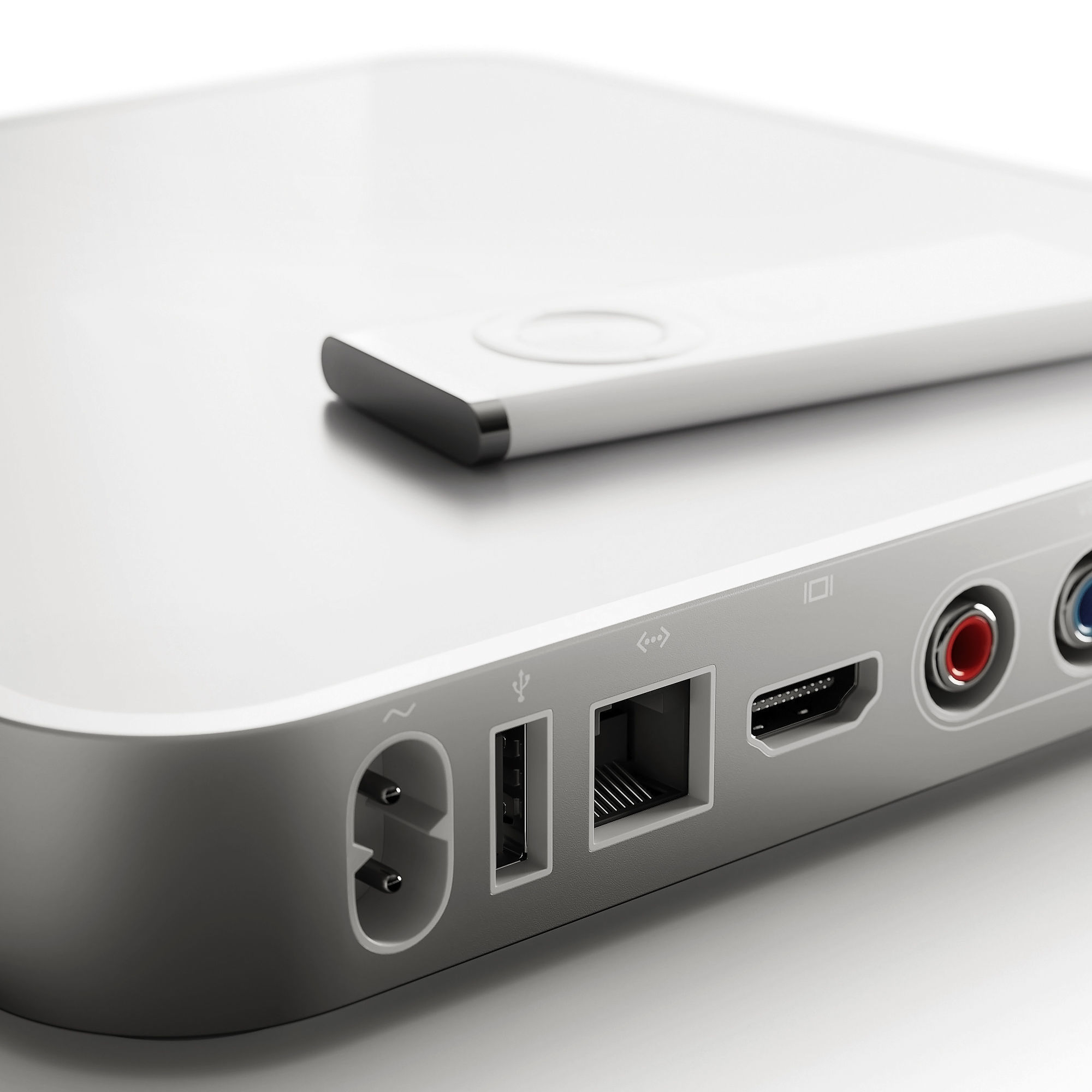 Apple TV collection 3D model_2