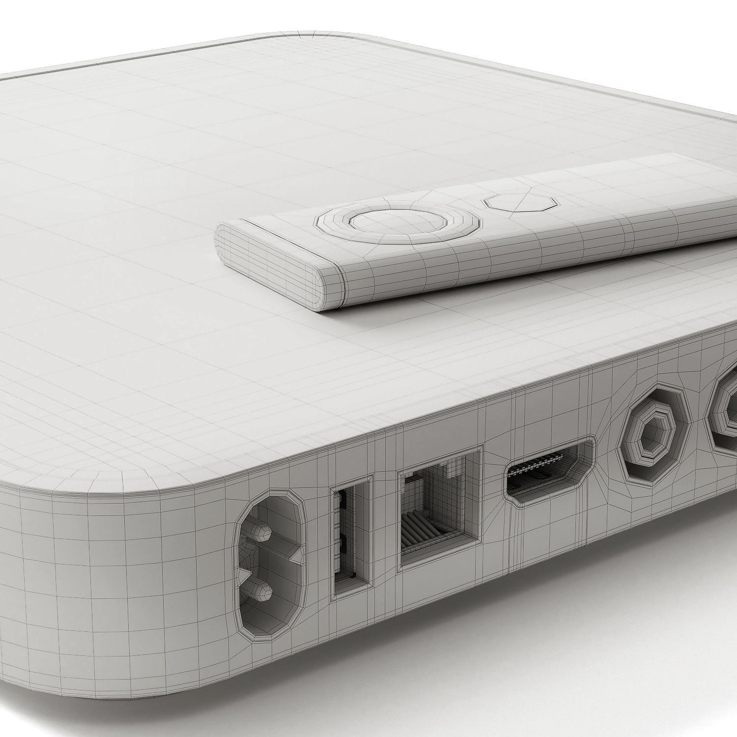 Apple TV collection 3D model_6