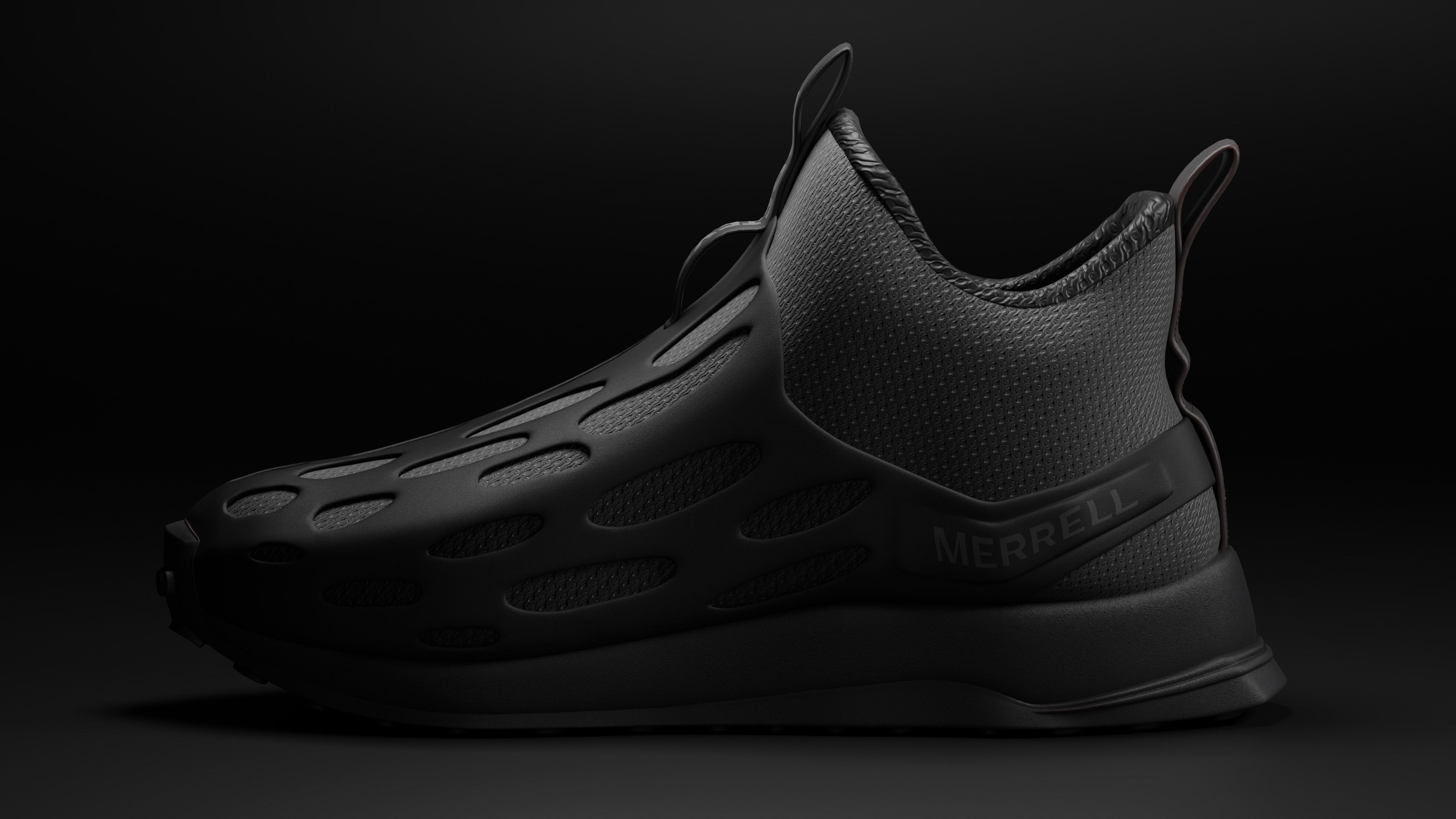 Shoes - Merrell - Hydro Runner Mid GORE-TEX 3D model_4
