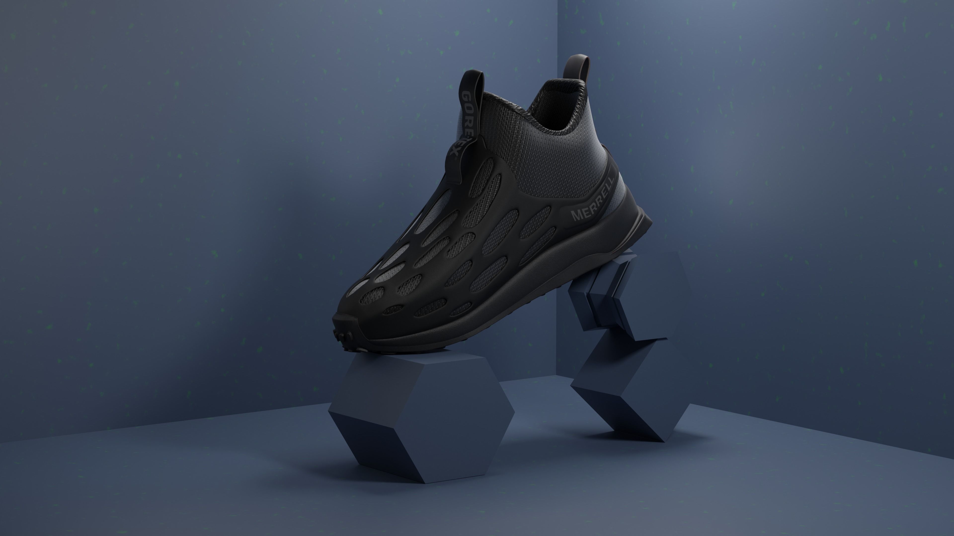 Shoes - Merrell - Hydro Runner Mid GORE-TEX 3D model_1