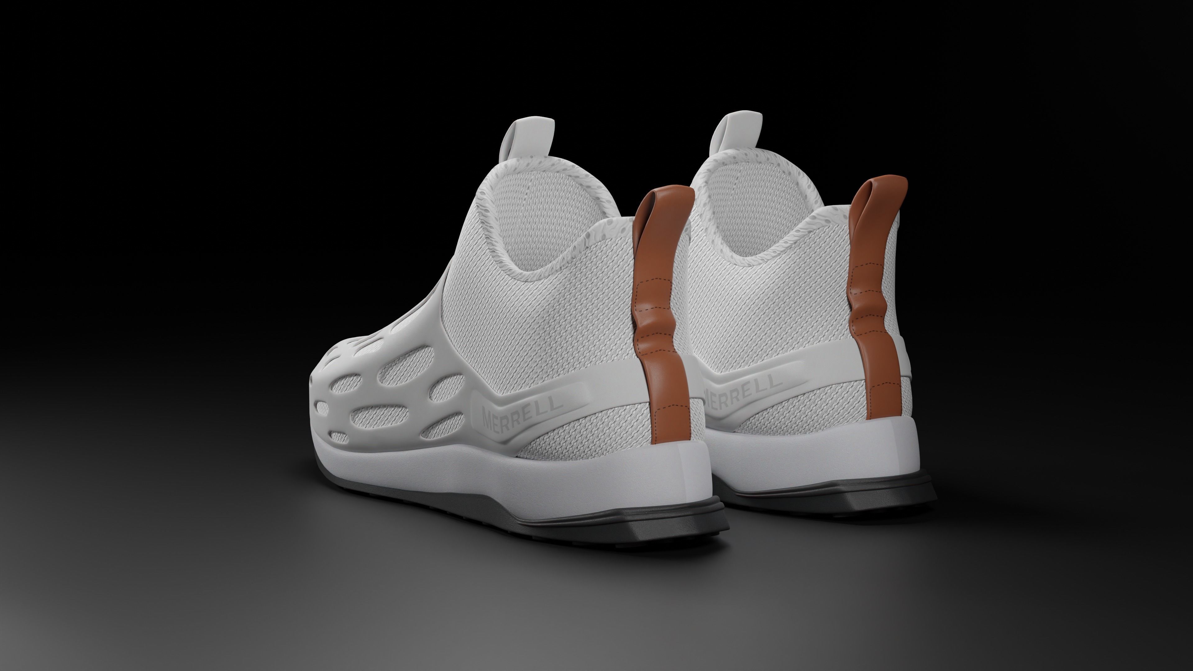 Shoes - Merrell - Hydro Runner Mid GORE-TEX 3D model_3