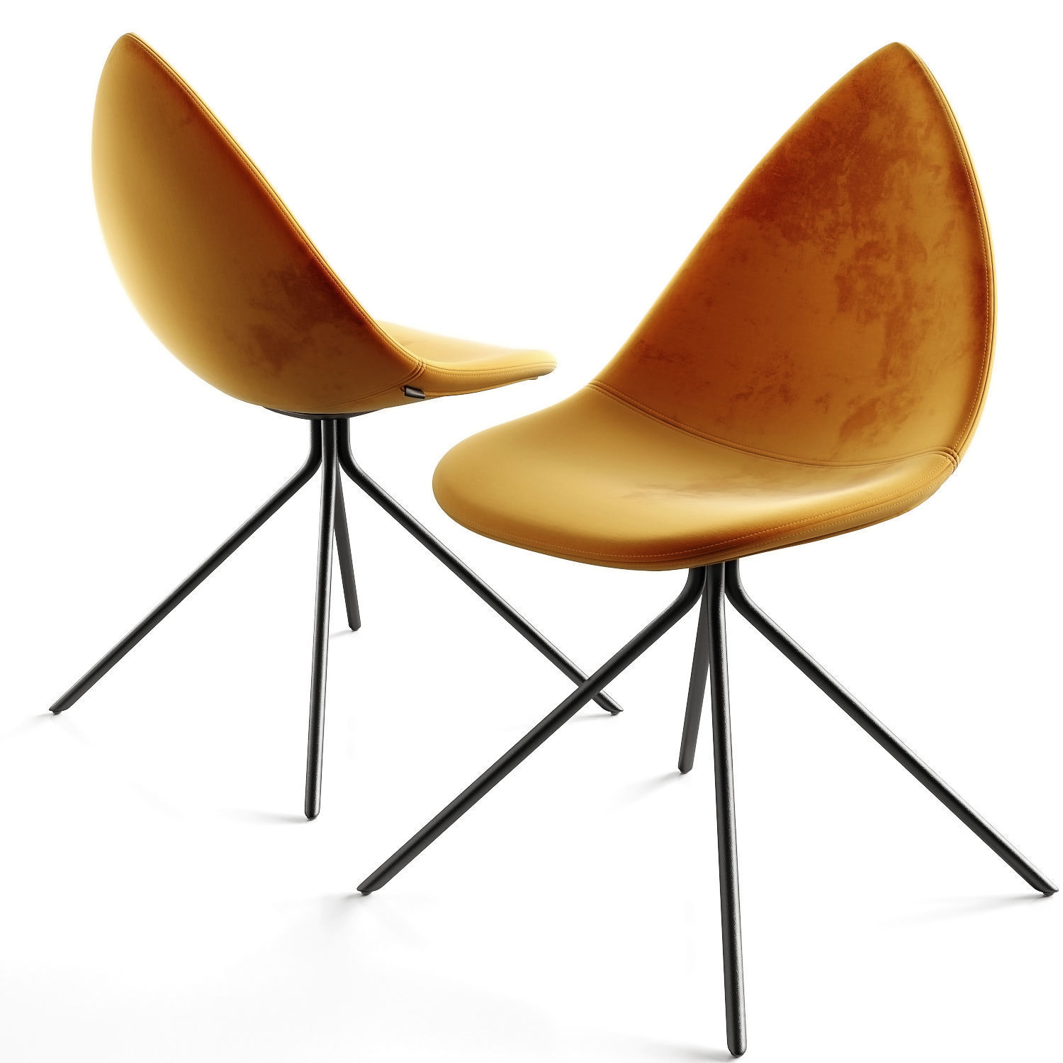 Workspace Orange 3D model_1