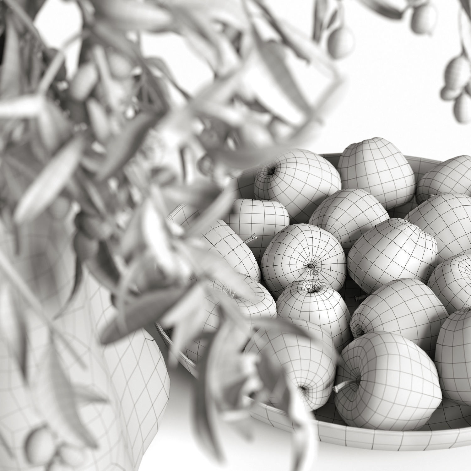 arctic apples 3D model_4