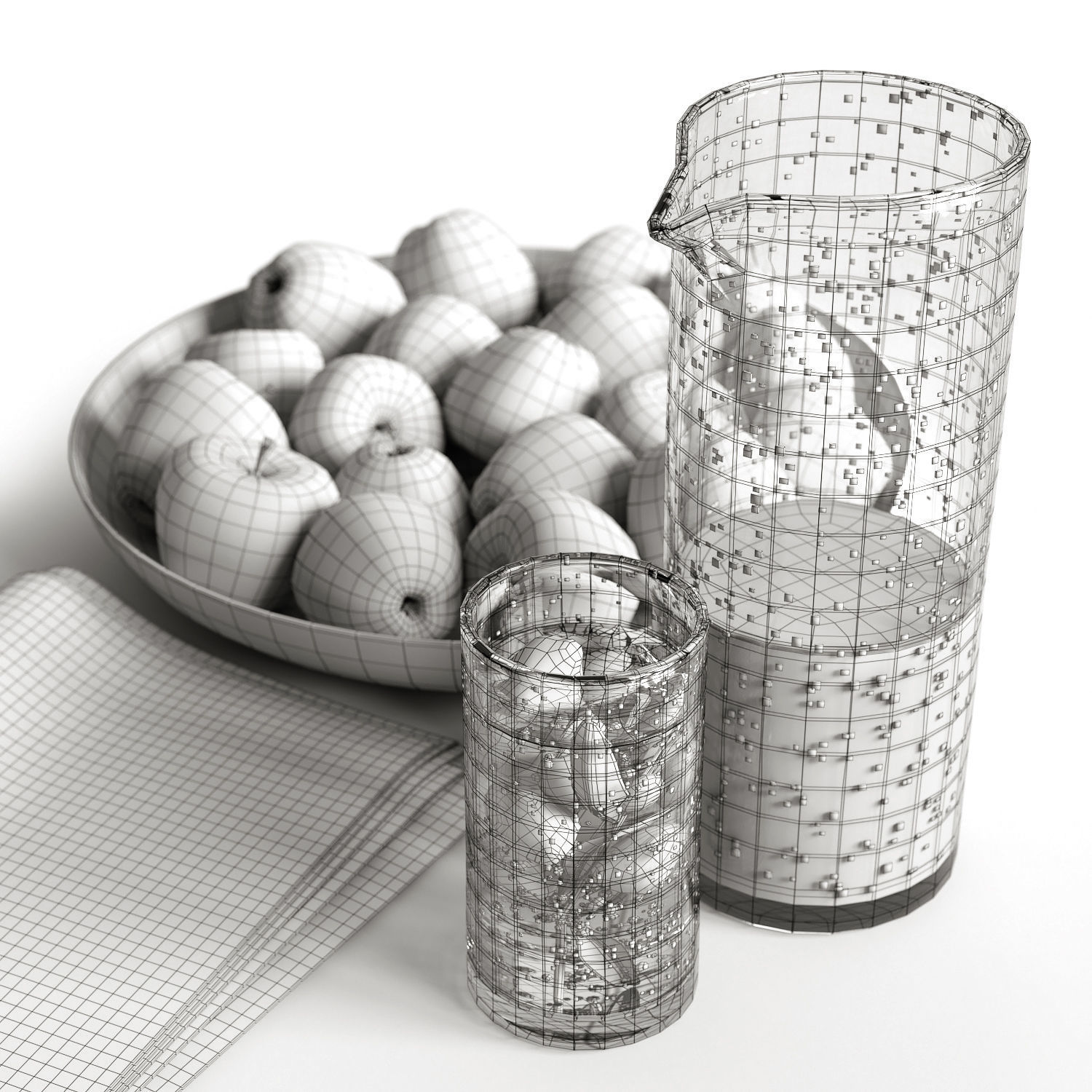 arctic apples 3D model_5