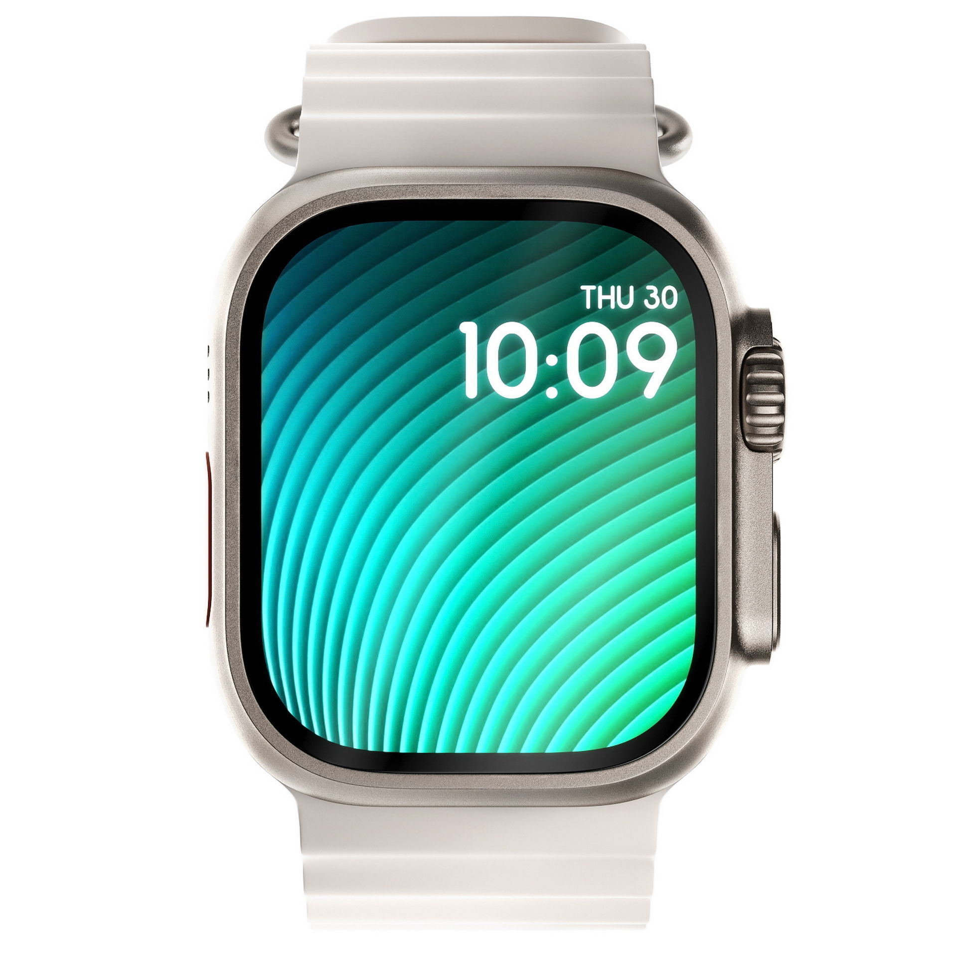 Apple Watch  Ultra White Ocean Band 3D model_5