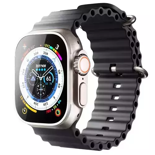 Apple Watch Ultra Midnight Ocean Band