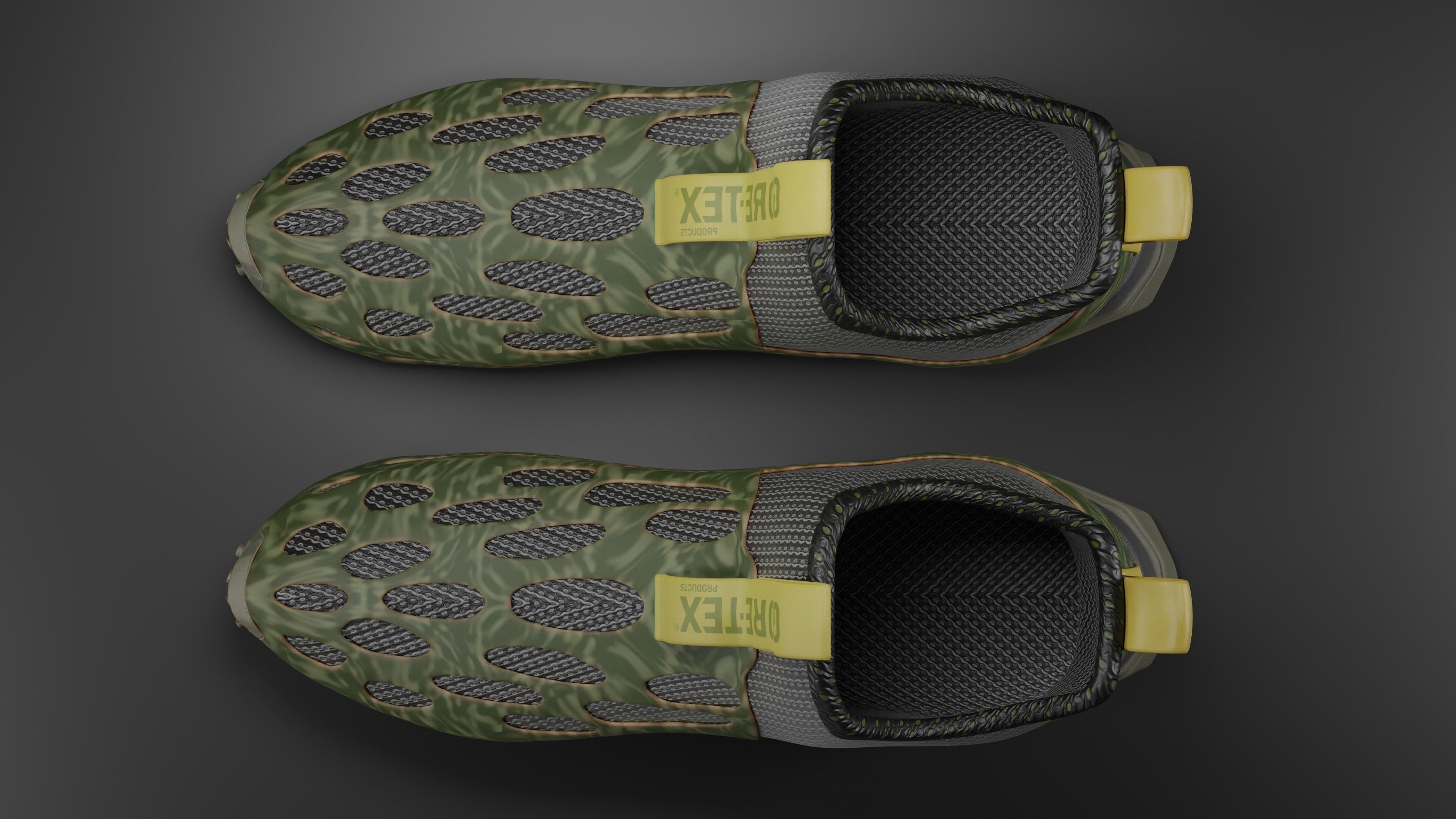 Shoes - Merrell - Hydro Runner Mid GORE-TEX 3D model_4