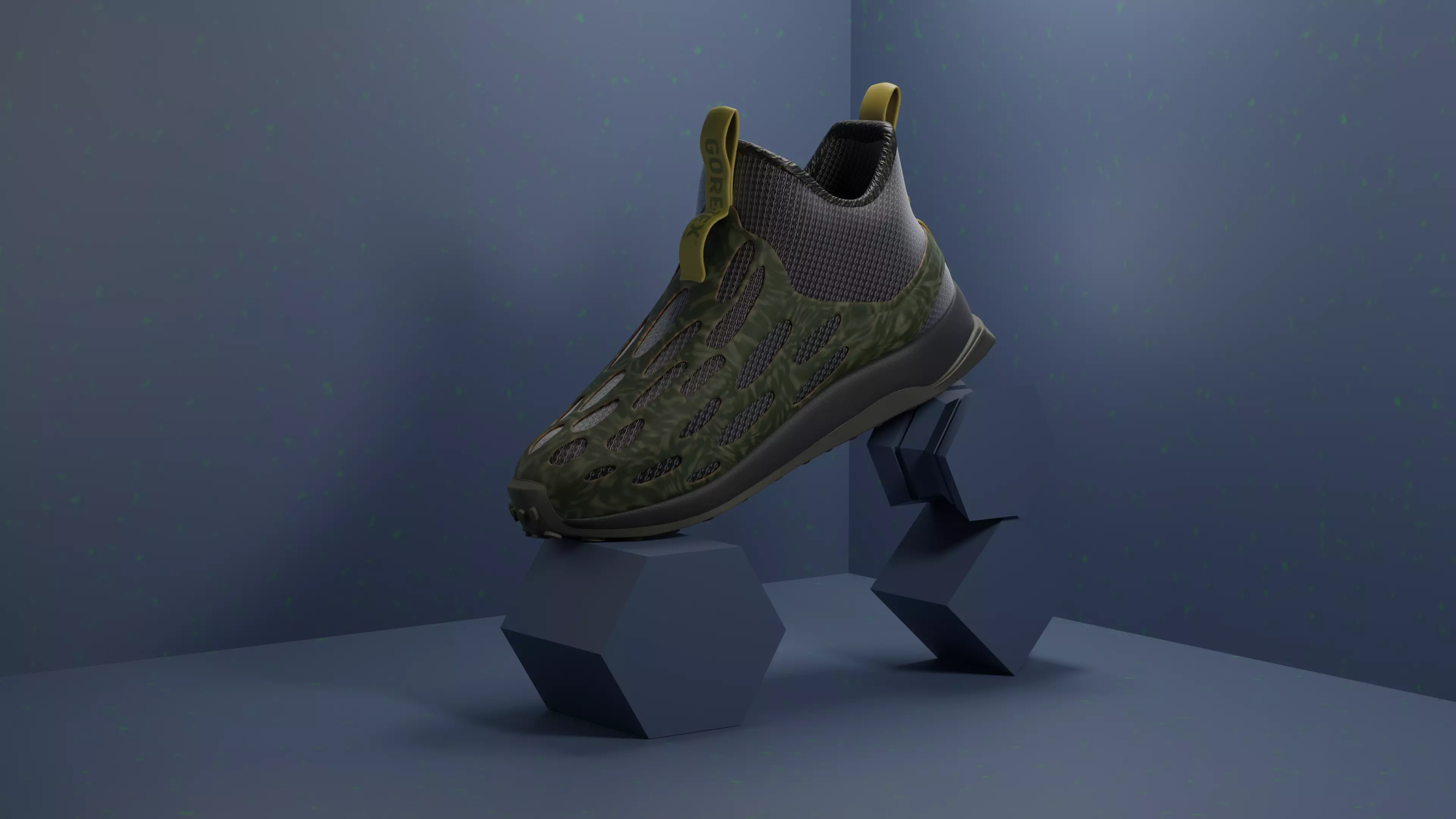 Shoes - Merrell - Hydro Runner Mid GORE-TEX 3D model_0