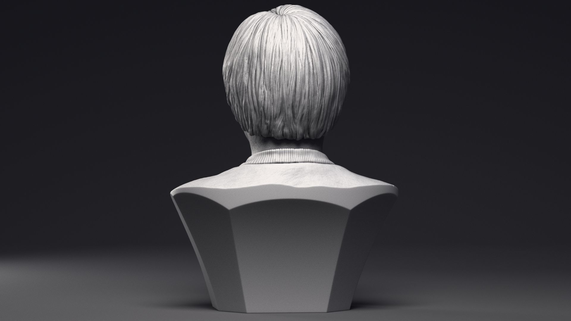 Walter Koenig as Pavel Chekov Bust Printable 3D Model 3D print model_20